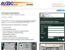 Tablet Screenshot of alcedo-vrchlabi.cz